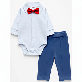 Комплект боди кулирка, штаны интерлок 6085900111