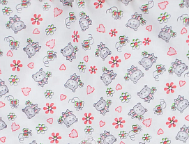 Кулирка пачка набивка молочный "Красный медведь"