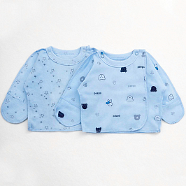 Комплект распашонок интерлок  2 шт  1090202505