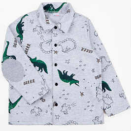 Рубашка футер 2х нитка начёс  0497310404