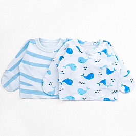 Комплект распашонок интерлок  2 шт 1090202502