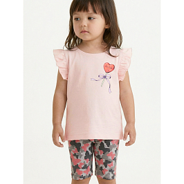 Комплект футболка кулирка, велосипедки кулирка лайкра 7139100106