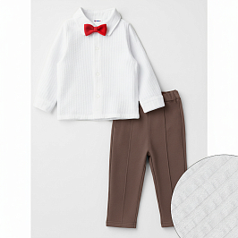 Комплект рубашка интерлок . штаны интерлок 6108200104