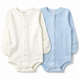 Боди комплект 2 шт интерлок 1205204002