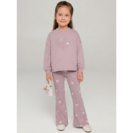 Костюм джемпер футер 2х нитка петля, штаны кашкорсе  8016900110