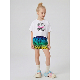 Комплект футболка кулирка, шорты кулирка лайкра 7401100104