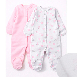 Комплект комбинезонов 2 шт интерлок лёгкий начёс 1335208202