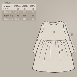 Платье кулирка 1801100106