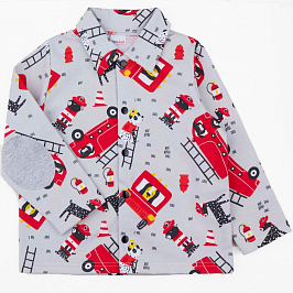 Рубашка футер 2х нитка начёс  0497310406