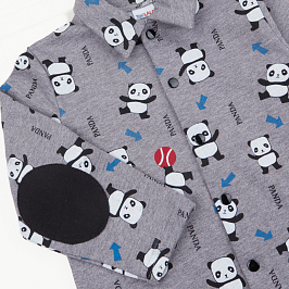 Рубашка футер 2х нитка начёс 0497310405