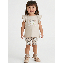 Комплект футболка кулирка, велосипедки кулирка лайкра  7139100105