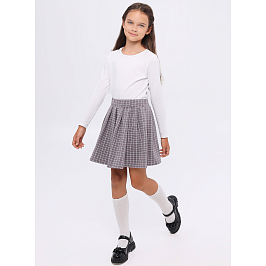 Юбка школьная футер 2х петля 1660320101