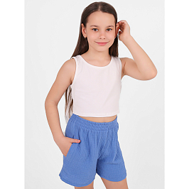 Комплект топ кулирка, шорты муслин 7015900106