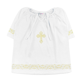 Сорочка крестильная кулирка 12811001