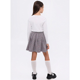 Юбка школьная футер 2х петля 1660320101